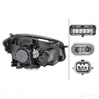 Фара HELLA 1EL 010 335-251 E1 2905 12358 3SI72J - Изображение 2