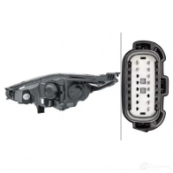 Фара HELLA 1el354803061 A1FMK 0Q 12514 4082300554847 - Изображение 4