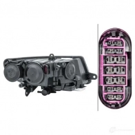 Фара HELLA E1 2527 1ZS 247 047-331 13967 E1 2528 - Изображение 2