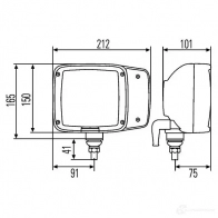 Фара HELLA E4 9496 1la993975077 9159O 1423013696 - Изображение 2