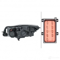 Фара HELLA 1IMD5IS 1EJ 009 630-321 12143 E1 2622 - Изображение 4