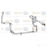 Трубка шланг кондиционера HELLA C1U76V _BEHR HELLA SERVICE_ 9gs351338361 Ford Transit 7 (FA) Фургон 2.2 TDCi 115 л.с. 2008 – 2014