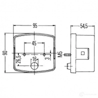 Поворотник HELLA 2be002776251 14478 021040 E1 63225 - Изображение 2