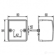 Поворотник HELLA 14466 2BA 996 012-071 E12 6041 3UPAP - Изображение 2