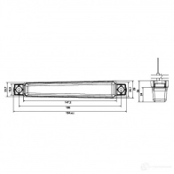 Поворотник HELLA 2ba012846201 UU38EM7 14303 E24 5897 - Изображение 2