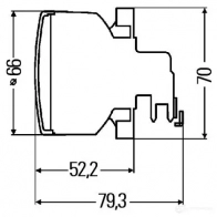 Поворотник HELLA 2BA 009 001-071 E4 6546 14249 LHEWGZ - Изображение 2