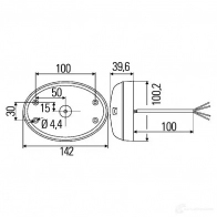 Поворотник HELLA 2ba343390071 AgrolunaLED 14397 Agroluna LED - Изображение 2