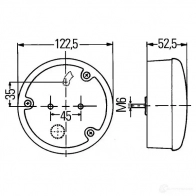 Поворотник HELLA 14406 PKN7HOS 2BA 344 200-031 E4 12658 - Изображение 2