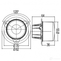 Поворотник HELLA 4082300311969 2ba011172011 14275 7IN8M 6F - Изображение 2