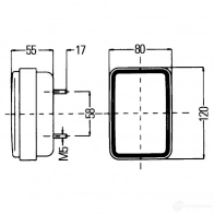 Поворотник HELLA 14534 E12 7113 E12 6085 2BE 997 131-081 - Изображение 2