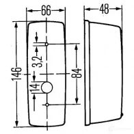 Поворотник HELLA E1 22796 14111 021010 2ba001277021 - Изображение 2