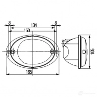 Поворотник HELLA 14391 2ba343130297 Agroluna E4 6550 - Изображение 2
