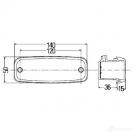 Поворотник HELLA 2bp002847037 SW5NF7S 14635 E1 32700 - Изображение 2