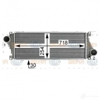 Интеркулер HELLA IZUQ8 8ml376700624 _BEHR HELLA SERVICE_ 47355 - Изображение 4