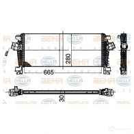 Интеркулер HELLA 4045621517717 8ml376988354 47860 9J 5CEJ - Изображение 2