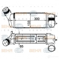 Интеркулер HELLA 47844 D 0C2P 4045621517533 8ml376988114 - Изображение 2