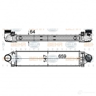 Интеркулер HELLA 8ml376988254 IRS 8L7R 4045621517632 47853 - Изображение 2