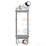 Интеркулер HELLA 9HYTPA1 Citroen C5 3 (RW, PF3) Универсал 1.6 HDi 110 109 л.с. 2008 – 2024 8ml376777411 _BEHR HELLA SERVICE_