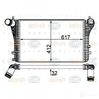 Интеркулер HELLA LA CGBXL 8ml376746724 1437475418