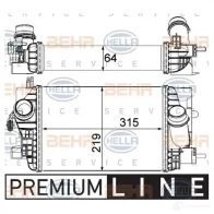 Интеркулер HELLA Opel Meriva _BEHR HELLA SERVICE_ 7H0HD 8ml376751131