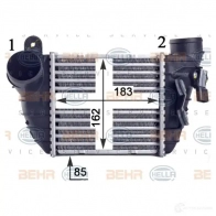 Интеркулер HELLA 8ml376760701 47665 _BEHR HELLA SERVICE_ V71VG - Изображение 3