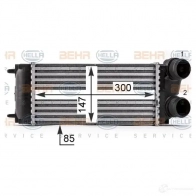 Интеркулер HELLA 09JD9DR _BEHR HELLA SERVICE_ 8ml376700511 47350 - Изображение 3