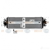 Интеркулер HELLA POAR6 _BEHR HELLA SERVICE_ 47340 8ml376700111 - Изображение 4