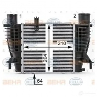 Интеркулер HELLA _BEHR HELLA SERVICE_ GW5QH 47342 8ml376700131 - Изображение 6