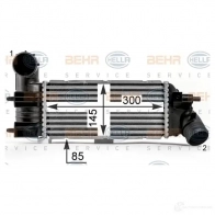 Интеркулер HELLA _BEHR HELLA SERVICE_ 8ml376700741 47370 GG7MW - Изображение 4