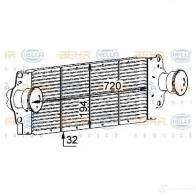 Интеркулер HELLA 47426 _BEHR HELLA SERVICE_ 8ml376723511 LN6G3K - Изображение 9