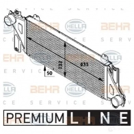 Интеркулер HELLA Mercedes Sprinter (901, 902) 1 1995 – 2006 8ml376724291 _BEHR HELLA SERVICE_ C2UG8B