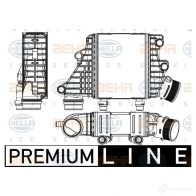 Интеркулер HELLA 1424747098 7URSX A 8ml376795141 4045621525125