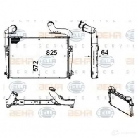 Интеркулер HELLA TOMM5 47620 _BEHR HELLA SERVICE_ 8ml376756181