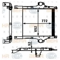 Интеркулер HELLA LHTYOV _BEHR HELLA SERVICE_ 8ml376724271 47472 - Изображение 5