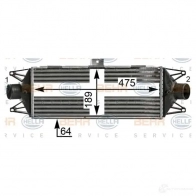 Интеркулер HELLA _BEHR HELLA SERVICE_ 8ml376900451 425QH7 47802 - Изображение 4