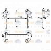 Интеркулер HELLA _BEHR HELLA SERVICE_ 8ml376723721 47441 K057FG8
