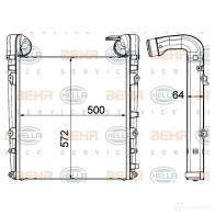 Интеркулер HELLA 4045621516550 8ml376908071 G30GA TJ 47812 - Изображение 2