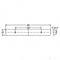 Внутреннее освещение HELLA CJX38C0 14794 022 663 2ja007372001 - Изображение 2