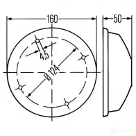 Внутреннее освещение HELLA N Z60UJR 2ja001335011 14747 4082300050264 - Изображение 2