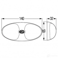 Подсветка салона HELLA DuraLED Oval D3U6UM 14944 2JA 959 700-102 - Изображение 4