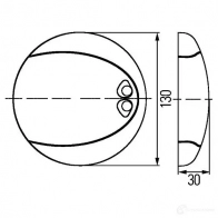 Подсветка салона HELLA 2JA 959 950-031 OU4XJBD 14947 EuroLED Touch - Изображение 2