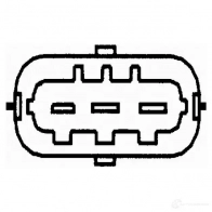 Датчик детонации HELLA 8JZ9Z 4 4082300290783 6pg009108551 20546 - Изображение 2