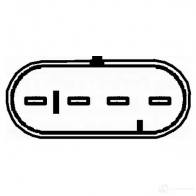 Лямбда зонд, кислородный датчик HELLA 6PA 009 166-531 20469 V9H9I HLS 118 - Изображение 2