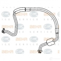 Трубопровод низкого давления системы кондиционирования воздуха HELLA Ford Mondeo 4 (CA2, BA7) Седан 2.2 TDCi 175 л.с. 2008 – 2010 _BEHR HELLA SERVICE_ 9gs351338541 4QENP