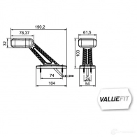 Габаритный фонарь HELLA E9 6753 1C3KX6 2XS 357 006-011 18690 - Изображение 2