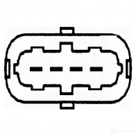 Расходомер воздуха HELLA 8ET 009 149-131 M 076GI 37820 4082300461169 - Изображение 2