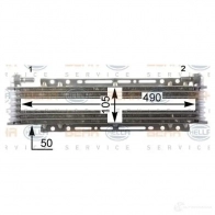 Масляный радиатор двигателя HELLA 8mo376901111 O77CL 48046 _BEHR HELLA SERVICE_ - Изображение 4