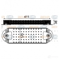 Масляный радиатор двигателя HELLA X7S WDXF 8mo376906471 4045621513771 48056 - Изображение 2