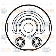 Масляный радиатор двигателя HELLA 48036 _BEHR HELLA SERVICE_ 8mo376797131 SCXK2B - Изображение 2