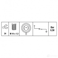 Датчик давления масла HELLA 22453 WECA G 4082300041132 6ZL 003 259-491 - Изображение 3